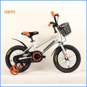 China Ordinary Pedal Steel 14 Inch Childs Bike With Training Wheels wholesale
