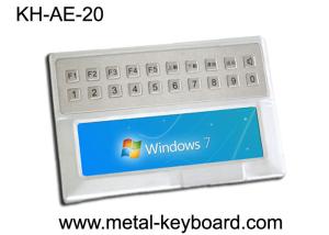 China Weather - proof Stainless Steel Ruggedized Keyboard with 20 keys for Medical Kiosk wholesale