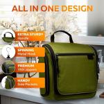 Waterproof Large Hygiene Toiletry Makeup Cosmetics Customizable Duffle Bags with