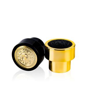 China Wholesale High Quality Cosmetic Packaging Black Plastic Perfume Caps Bottle Cap wholesale