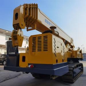 China 21 Meters Boom Mobile Spider Crawler Crane 12 Ton For Heavy Loads wholesale