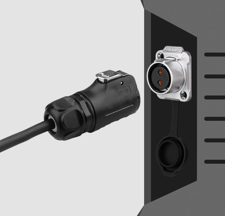 Good Price Led Screen 3 Pin Circular Power Connector Plug and Socket