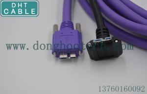 China Industry Degree Camera USB Cable , USB 3.0 Micro B Cable For Motion System wholesale