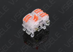 China Screwless Electrical Connection 32A 400V Din Terminal Block wholesale