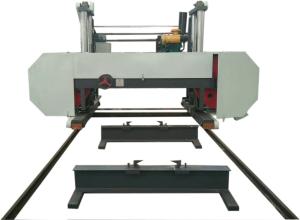 China Horizontal 80HP Large Bandsaw Mill 2000mm Wood Saw Milling Machine wholesale