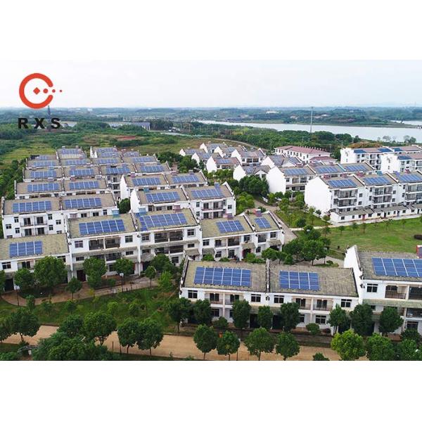10KW 20KW On Grid Solar System High Efficiency With Polycrystalline Framed Solar Panel