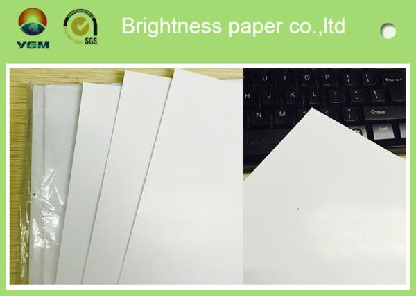 Standard Size Gloss Art Paper 80g , Wood Free Coated Art Paper For Books
