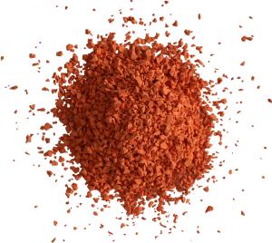 China Running Track EPDM Rubber Granules Orange Color Multiscene Nontoxic wholesale