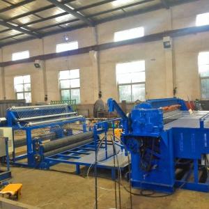 China Huayang 100times/Min Weld Mesh Manufacturing Machine Wastebasket Iron Net wholesale