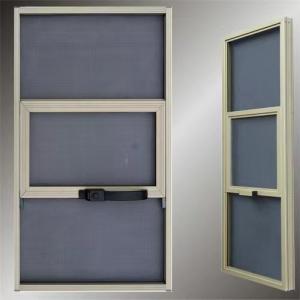 China Custom Aluminum Alloy Screen Window Easy Cleaning / Maintenance For Pest Control wholesale