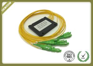 China FTTH Fiber Optic Splitter Module , Telecommunication 1x8 PLC Splitter Loss Chart wholesale