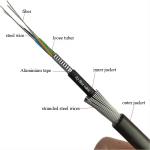 Underwater Fiber Optic 4-144 Core Submarine Cable Single Mode Direct Buried
