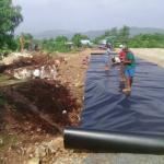 Waterproof HDPE Landfill Geomembrane Liner 1mm 1.5mm Pond Dam Liner Prices in