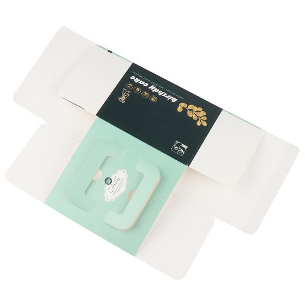 Eco Friendly Paperboard Food Container Paper Box With Handle Folders for Mini Cake Boxes Supply
