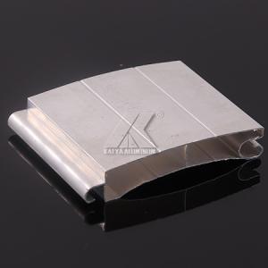 China Bright Silver Roller Shutter Profiles Low Weight Alloy Material Mill Finish wholesale