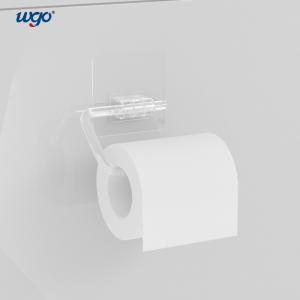 China 14.5cm Self Adhesive Clear Toilet Paper Holder PET PC roller ISO 9001 wholesale