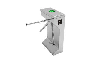 China Wire Drawing IP44 DC24V Waist High Turnstile Semi Automatic 60W wholesale