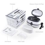GT SONIC 40kHz Ultrasonic Glasses Cleaner 35w Sonic Jewelry Cleaner With Watch