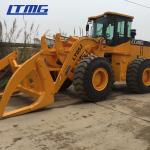 Special 5 Ton Forestry Timber Loader , Wheel Loader Grapple 1 Year Warranty