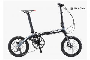 China SAVA 155cm-175cm Carbon Folding Bike , 9.3kg 16 Inch Road Bike on sale