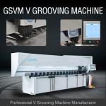 Sheet Metal V Groover Machine For Display Props V Grooving Machine Manufacturers