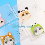 Fashion lock Packaging Bag with Slider Fashion PVC sealed stationery bag,