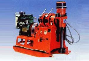 Quality GXY-2 Hydraulic Chuck Skid Mounted Drilling Rig With Anti-vibration Meter for sale