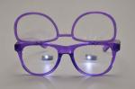 Plastic Frame 3D Firewowks Flip Up Glasses Double Diffraction Effect