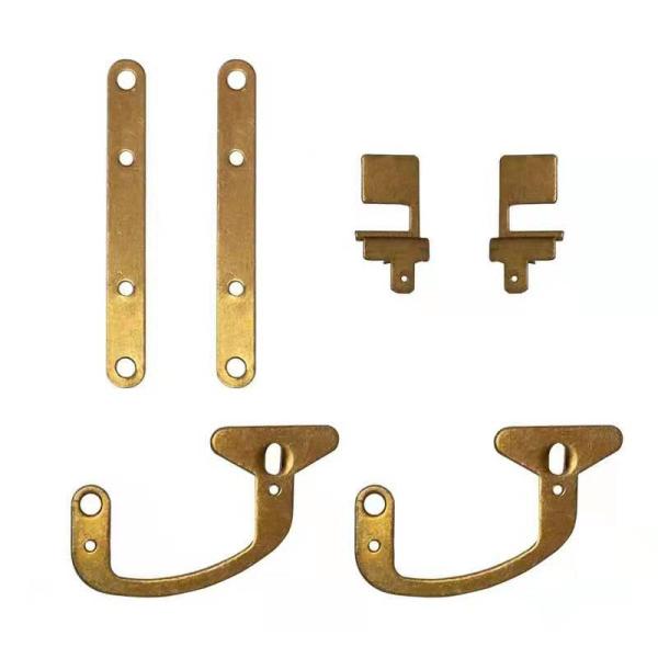0.01-0.1mm Custom Metal Stamping Parts Anodizing Fabrication Bending Stretching