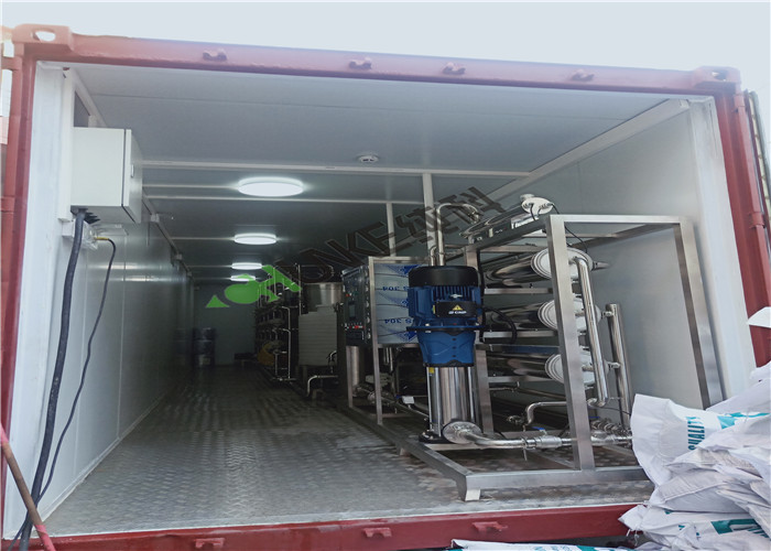 Water Treatment Plant Seawater Desalination System / Reverse Osmosis Machine