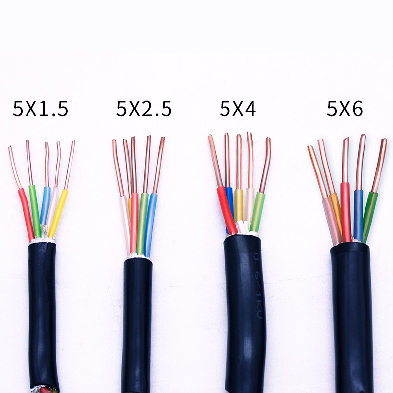 Durable Construction Cable 2x2.5mm 3x2.5mm Stranded Copper Electrical Cable and Wire