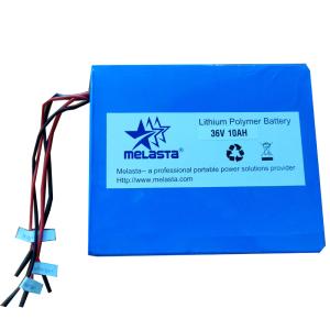 China 36V 10ah Lithium Polymer Battery Pack LP8270170-10S1P For E-Bike wholesale