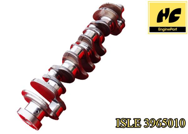 Cummins Brand Nodular Iron Crankshaft / ISLE 3965010 Engine Crank Shaft 12