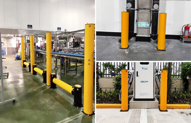 Post Safety Barrier Warehouse flexible anti-collision system FS-2023A