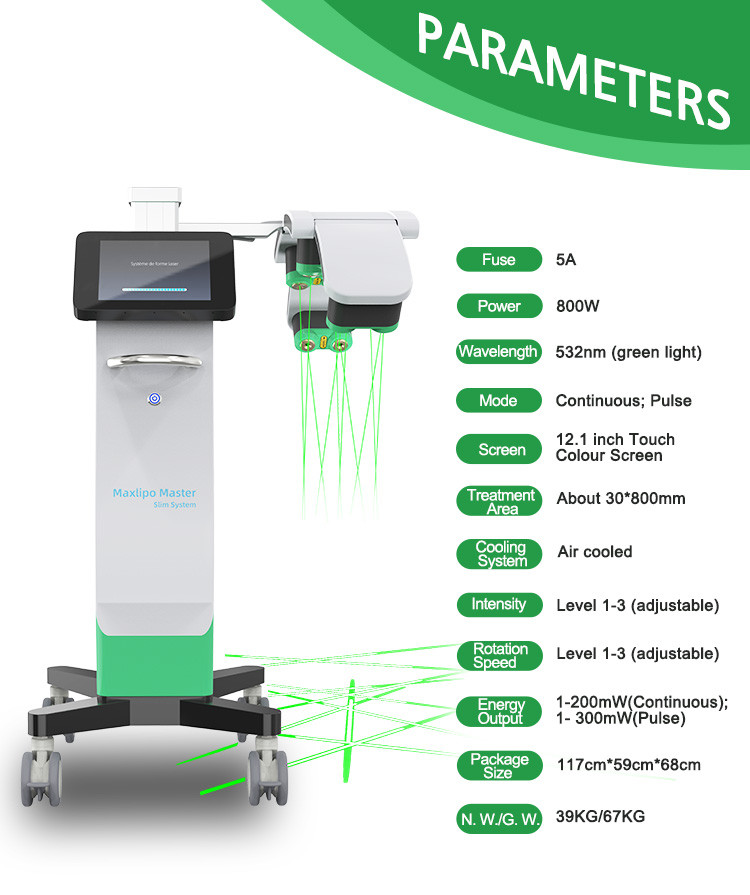 800W Body Shaping Slimming Machine For Fat Reduction / Skin Tightening