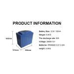 100ah 12V Lithium Iron Phosphate Battery Pack Lifepo4 LFP 32700 32650 21700