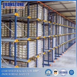 China Heavy Duty LIFO Drive In And Drive Through Racking System wholesale