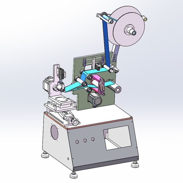 Multifunctional Semi Automatic Bottle Labeling Machine PP PET Paper Cup Wine Bottle Labeler