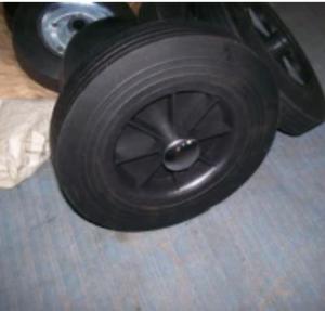 China Dustbin Wheels Trash Can Replacement 200mm Trash Bin Wheel wholesale