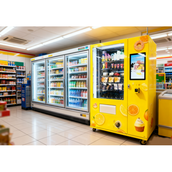 Cloud-Managed Pharmacy Vending Machine with 24 Hours Operation and 22 Inch Touch Screen