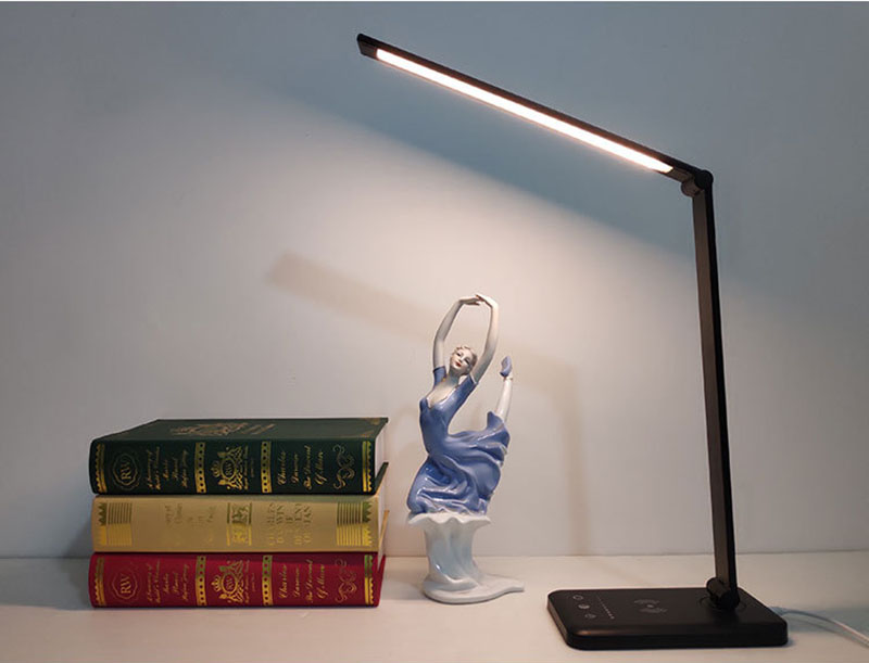 Fully Adjustable Rechargeable Led Table Lamp , Dimmer Night Light Lamp