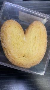 China 80g Chinese Food Butterfly Pastry Palmier Cookie Biscuit Cracker Sweet Snacks wholesale