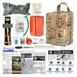 China Tactical Individual First Aid Kit, Survival Trauma Kit For Outdoor Tactical Bag Outdoor Camping First Aid on sale