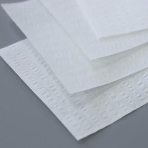 China 55% Polyester / 45% Wood Pulp Corrugated Pattern Dust-Free Paper for industrial wiping wholesale