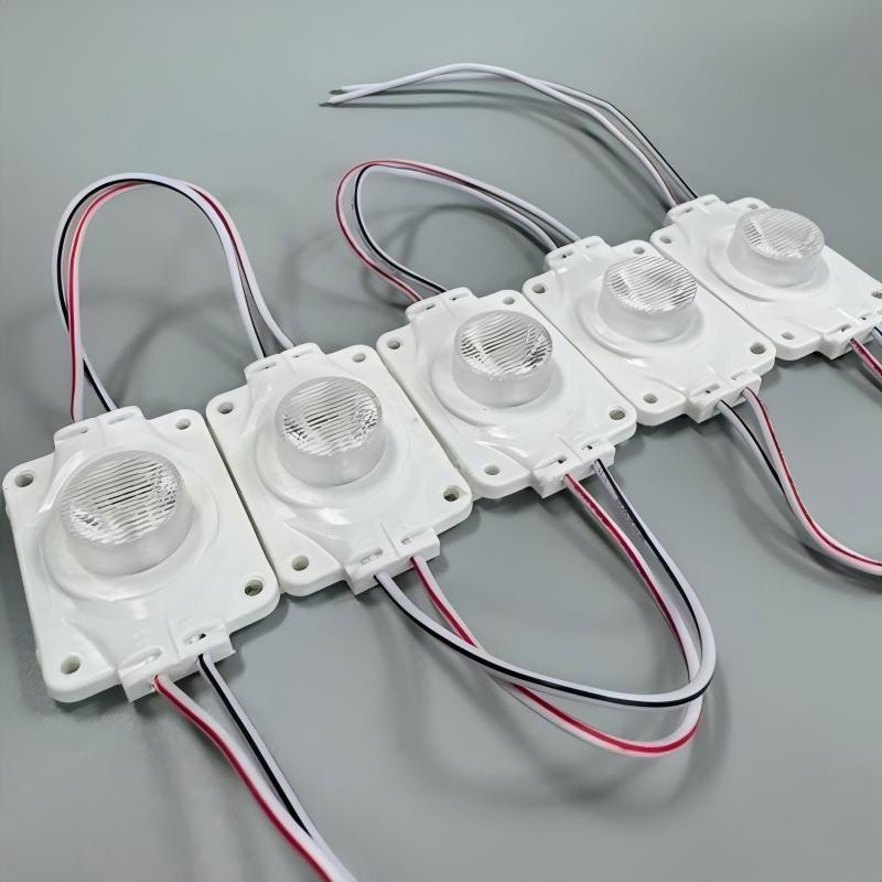 3030 Side Emitting LED Module 12V 1.5W IP65 Warm White for Lightbox Dimmable