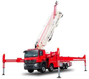 China 56-62m Large Span All Articulated Water/Foam Tower Fire Fighting Truck wholesale