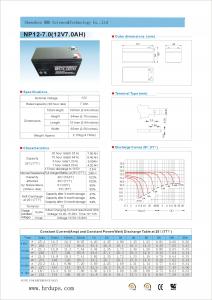 China High Energy Density Rechargeable Lead Acid Batteries With Long Service Lifespan on sale