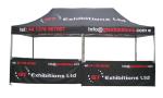 3x6 Gazebo Folding Tent Aluminium / Steel Frame Exhibition Printed Marquee