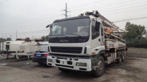 China 2008 year ISUZU 37m Used Concrete Pump Truck For Sale !!! wholesale