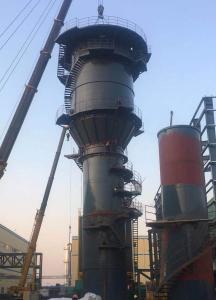 China Stainless Steel Spray Absorption Desulfurization Tower With Alkaline Spray Liquid wholesale